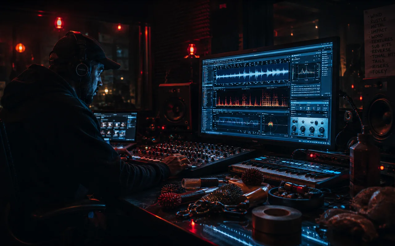 Praca sound designera dzień po dniu — od briefu do finału